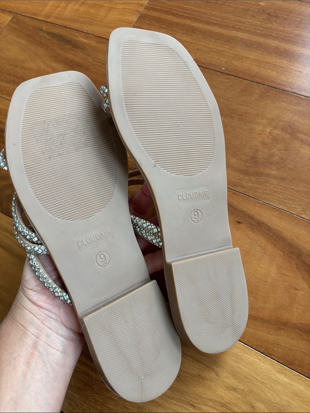 Rhinestone sandals - Picture 4 of 5